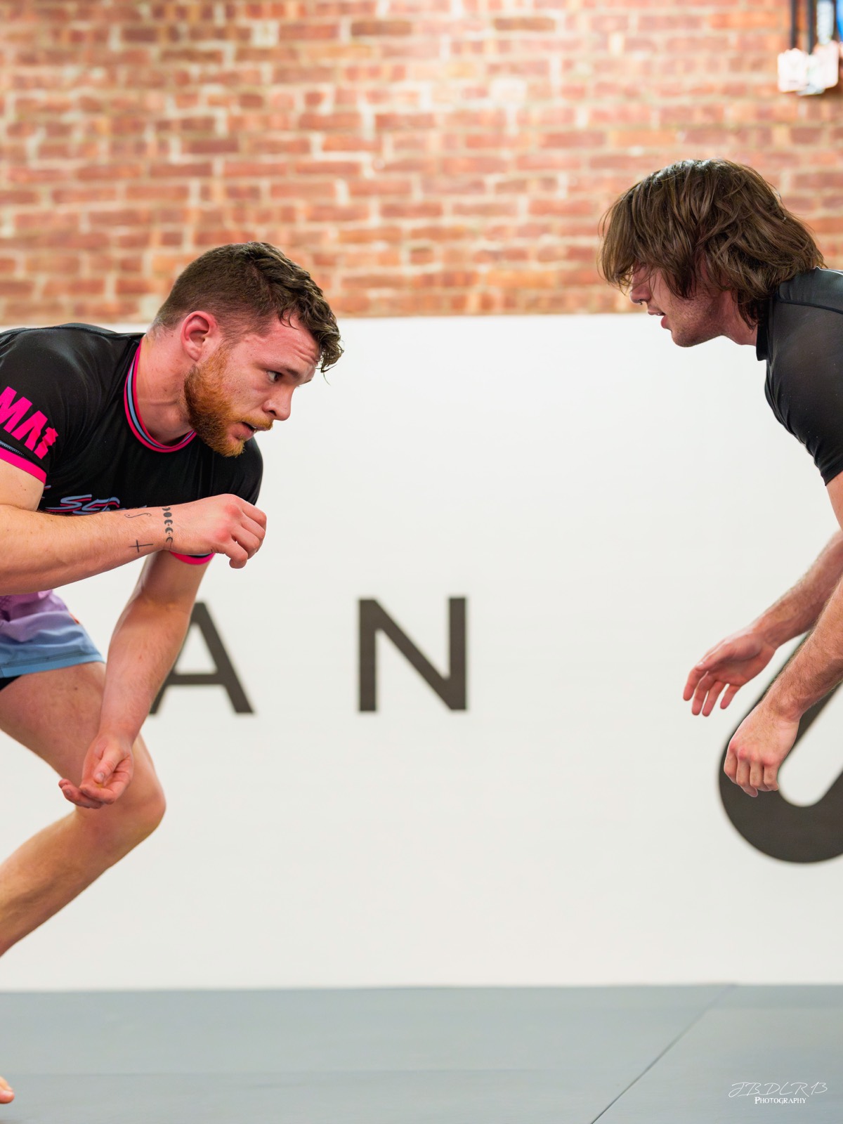 Chris coaching a Brazilian Jiu-Jitsu sparring session